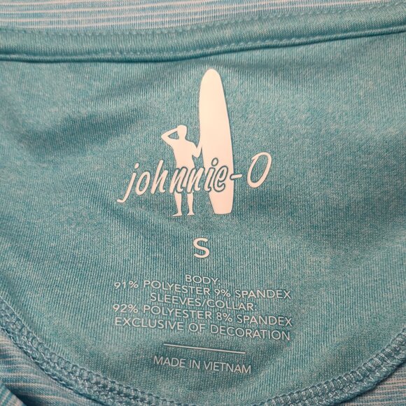 Johnnie-O Bert Golf 1/4 Zip Pullover In Baja NEW WITH TAGS SIZE SMALL - Picture 6 of 9
